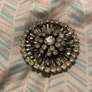 Vintage Australian Crystal Brooch pin